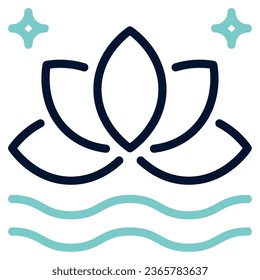 Técnicas de relajación Ilustración de iconos, para uiux, infografía, etc
