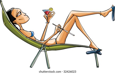 Relaxation woman