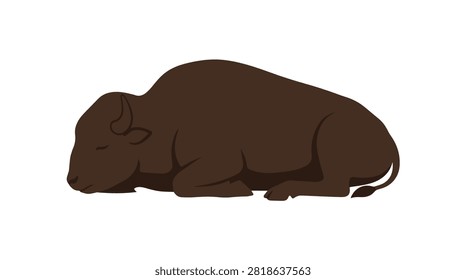 Relaxed prairie dog lying on the ground in a peaceful outdoor setting, showcasing wildlife and natural animal behavior.