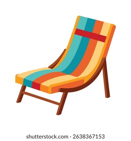 relaxing chair vector icons illustration