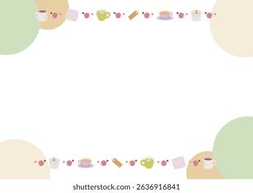 Relaxing Coffee and Bookmark Frame with Cushions