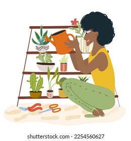 Relaxing enjoyable home activities, hobbies, for pleasure and joy. Cozy hygge, uplifting things, happy men, women, people enjoying their vacation. Flat graphic vector illustration.