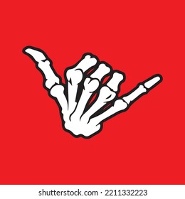 Relaxing Hands of Skeleton funny halloween illustration, symbol, design, icon, vector, sign, graphic, finger, concept, style, human, drawing, art, isolated, element, arm, gesture, web, line, fingers.