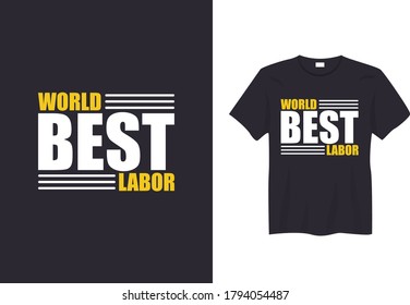 Un Día Relajante Del Trabajo. Tipografía de vectores creativos para camiseta. Instrumentos de trabajo, presupuesto tipográfico o diseño de camisetas.