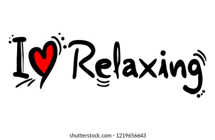 relaxing love message
