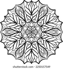 relaxing mandala coloring anti stress meditation