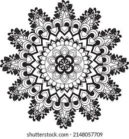 relajante patrón de color mandala meditación anti estrés