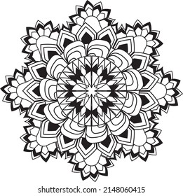 relajante patrón de color mandala meditación anti estrés