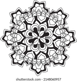 relajante patrón de color mandala meditación anti estrés