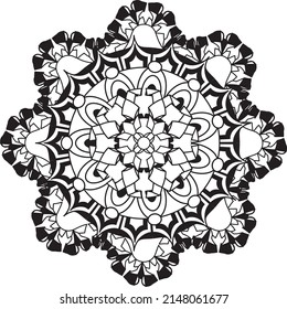 relajante patrón de color mandala meditación anti estrés