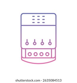 Ilustração de estoque de vetor de Ícone de Switch de Retransmissão