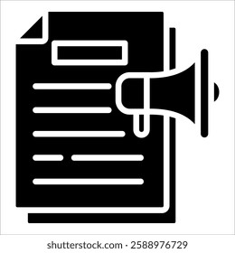 Release Announcement Icon Element For Design