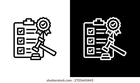 Conformidad de la Autorización con el diseño del conjunto de iconos