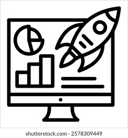 Release Dashboard Icon Element For Design