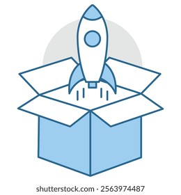 Release icon, Strategies for Seamless Software Release and Deployment, Mastering the Art of Successful Product Releases, vector