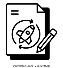 Release Notes Icon Element For Design