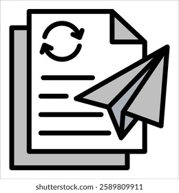 Release Notes Icon Element For Design