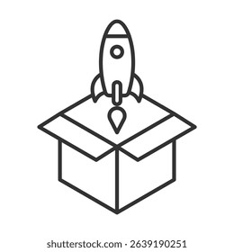 Release Outline Icon Element For Design