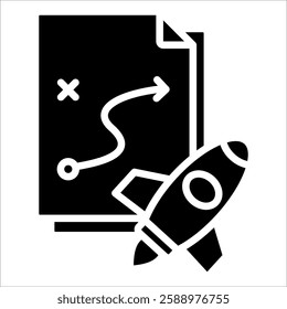Release Planning Icon Element For Design