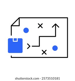 Release Planning – Icon Representing Agile Scheduling