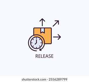 Release Vector, Icon Or Logo Sign Symbol Illustration