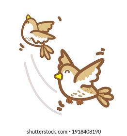 Releasing bird from cage is one of the Buddhist activities 