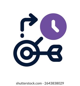 ícone duotônico relevante. Ícone vetorial moderno e elegante para sites, aplicativos móveis, materiais de marketing e design corporativo. Totalmente dimensionável e pronto para uso.