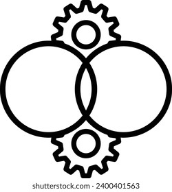 relevant icon realistic vector smart concept