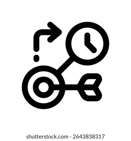 relevant line icon. Clean and minimalist vector icon for websites, mobile apps, presentations, and logos. Fully scalable and customizable for any project.