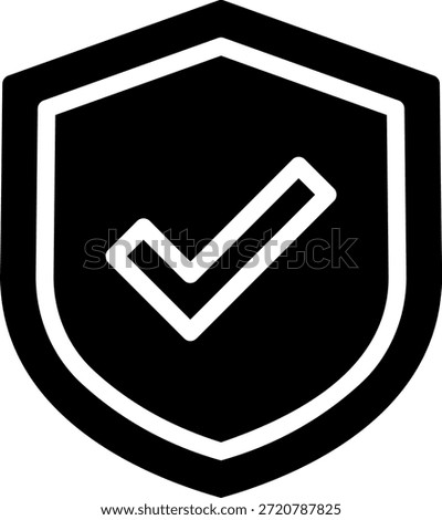 reliability glyph icon illustration vector