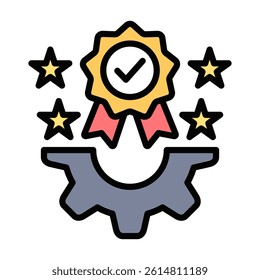 Reliability Icon Element For Design