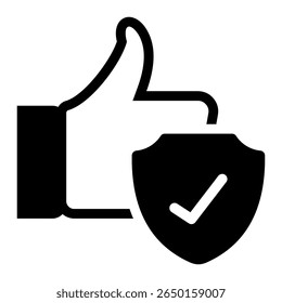 Reliability Icon Element For Design