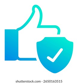 Reliability Icon Element For Design