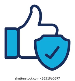 Reliability Icon Element For Design