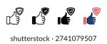 Reliability icon sheet multiple style collection