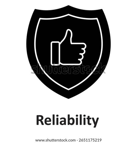 Reliability :Vector Icon which can easily modify or edit
