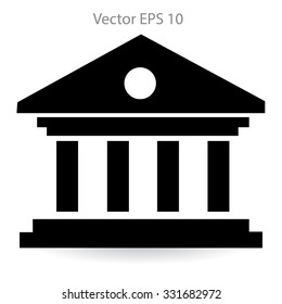 reliable bank vector illustration
