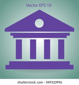 reliable bank vector illustration