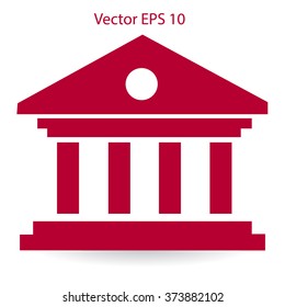 reliable bank vector illustration
