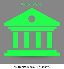 reliable bank vector illustration