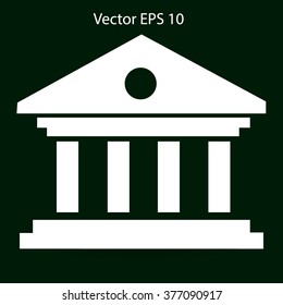 reliable bank vector illustration