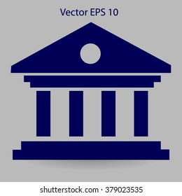 reliable bank vector illustration