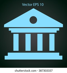 reliable bank vector illustration