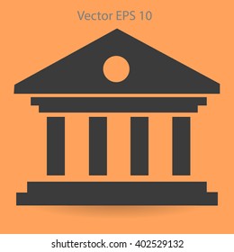 reliable bank vector illustration