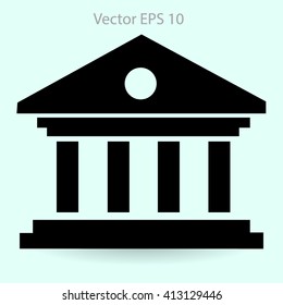 reliable bank vector illustration