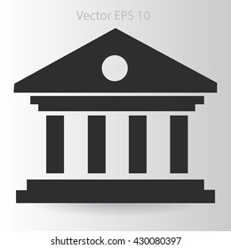 reliable bank vector illustration