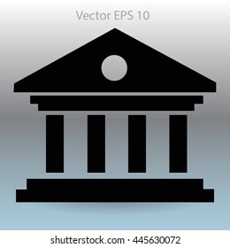 reliable bank vector illustration