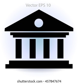 reliable bank vector illustration