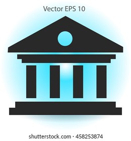 reliable bank vector illustration