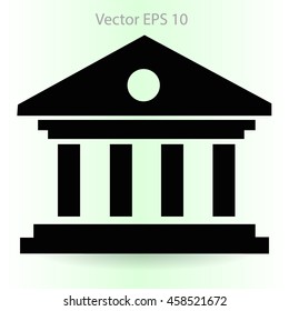 reliable bank vector illustration